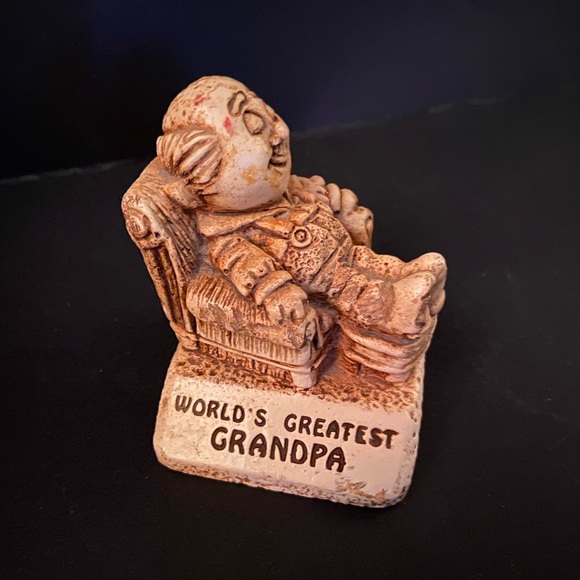 Paula Art Vintage Paula Statue Worlds Greatest Grandpa Poshmark